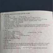 Nhà 1/ cách MT Quang Trung chỉ 10m, diện tích lớn,tiện xây căn hộ dịch vụ hoặc tách 3 lô